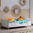 Theo Bebe Babybett Océane Neige 70x140 weiß