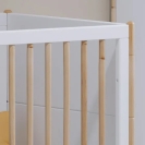 Theo Bebe Babybett Océane Neige 70x140 weiß