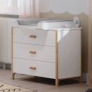 Theo Bebe Kommode Océane Neige weiß