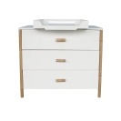 Theo Bebe Kommode Océane Neige weiß