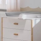 Theo Bebe Kommode Océane Neige weiß