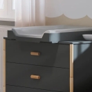 Theo Bebe Kommode Océane Neige anthrazit