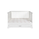 Babybett Melody weiß 70x140 umbaubar