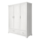 Schrank Melody 3-türig weiß