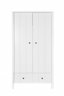 Schrank Allpin 2-türig weiß