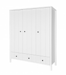 Schrank Allpin 3-türig weiß