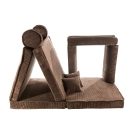 Meowbaby Aesthetic Premium Spielsofa Cord braun