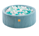 Bällebad türkis Cord inkl. 200 Bälle
