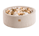 Bällebad ecru Cord inkl. 200 Bälle