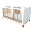 Theo Bebe Babybett Naia Neige 70x140 weiß