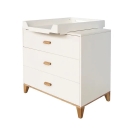Theo Bebe Kommode Naia Neige weiß