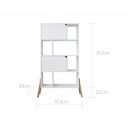 Bücherregal Lotta Latte