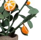 Kidsdepot Pflanze Filz Orange