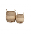 Kidsdepot Seegras Aufbewahrungskörbe Kezia 2er Set