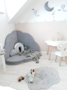 klappbare Aesthetic Spielmatratze Wolke türkis