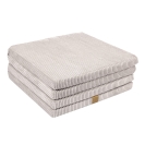 klappbare Aesthetic Spielmatratze Quadrat ecru