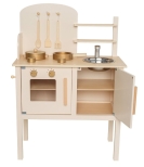 Jabadabado Holz Spielküche creme