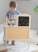 Jabadabado Holz Spielküche creme