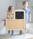 Jabadabado Holz Spielküche creme