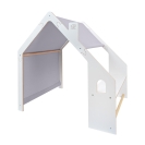 Meowbaby Holz Spielhaus weiß-blau