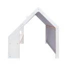 Meowbaby Holz Spielhaus weiß-blau