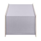 Meowbaby Holz Spielhaus weiß-blau