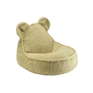 Wigiwama Sitzsack Bär Boucle Teddy Matcha