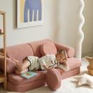 Wigiwama Spielsofa Teddy Guava rosa