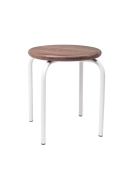 Kinderhocker Holz Metall beige 2er Set