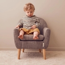 Kids Concept Kindersessel grau