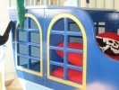 Piratenbett mit Schublade 70x160 cm