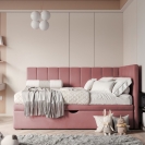 Polsterbett Chase mit Bettkasten