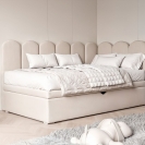 Polsterbett Skye mit Bettkasten !