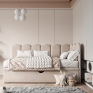 Polsterbett Skye mit Bettkasten !