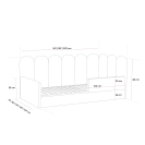 Polsterbett Bodenbett Jasmine