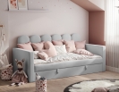 Polsterbett Alia III mit Bettkasten