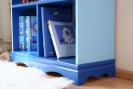 Bücherregal Pirat blau