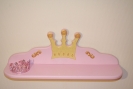 Wandregal Prinzessin rosa