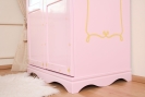 Kleiderschrank Prinzessin rosa 2 türig