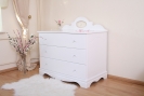Kommode XM weiß Kristallserie 1