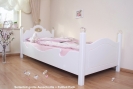 Kinderbett Weiß Kristallserie 1