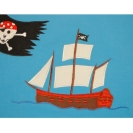 Bettwäsche Pirat blau