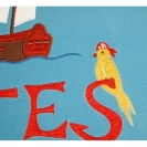 Bettwäsche Pirat blau