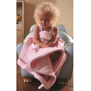 Baby Kuscheldecke hellblau