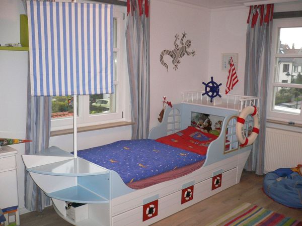 Bett Kinderbett für Kinderzimmer Playmobil maritim 