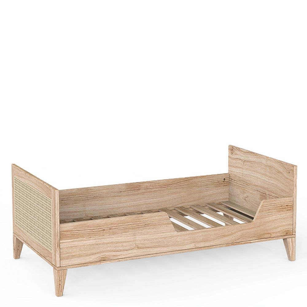 Theo Bebe Babybett Nami Bois 70x140 Holz Rattan | Oli&Niki