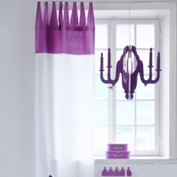 Vorhang-Set lila Fairy