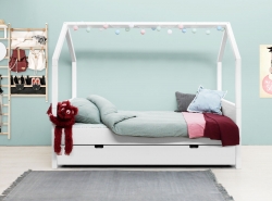 Bopita Combiflex Hausbett wei