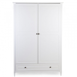 Childehome Kleiderschrank Hampton wei 2trig