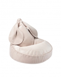 Sitzsack dusty beige Hase